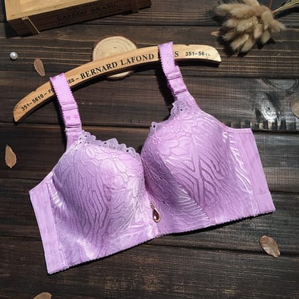 TCT High Support Bra in plus sizes in Baby Purple-34C