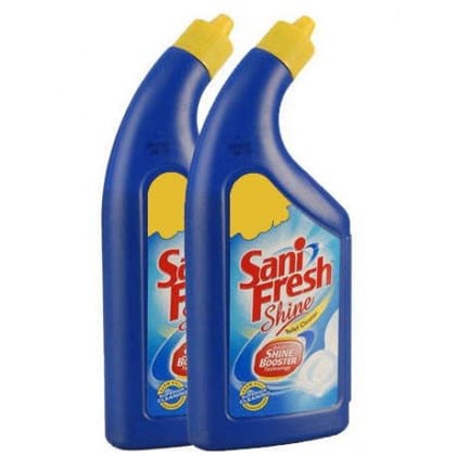 Sanifresh Toilet Cleaner - 500Ml (Ultra Shine, Pack Of 2)