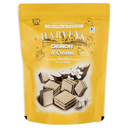 Harveys Crunchy & Creame Wafers Vanilla Pouch