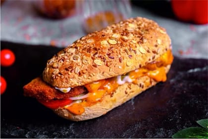 Make Your Own Sandwich (Non Veg) __ Toasted Multigrain Bread