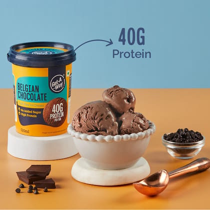 Belgian Chocolate Ice Cream [520 Ml]