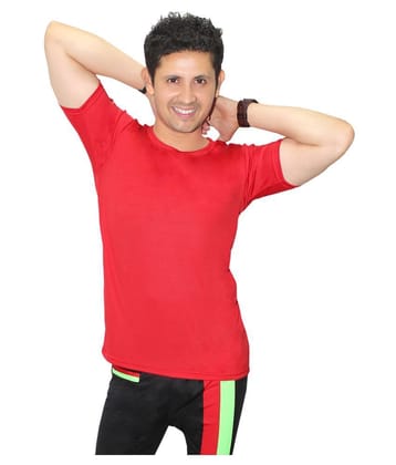 Goodluck Red Cotton Lycra Trunk - 42