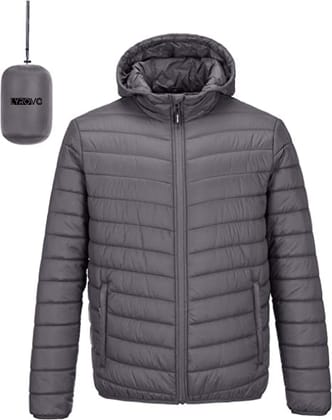 Winter Jacket For Men and Women-L / Grey