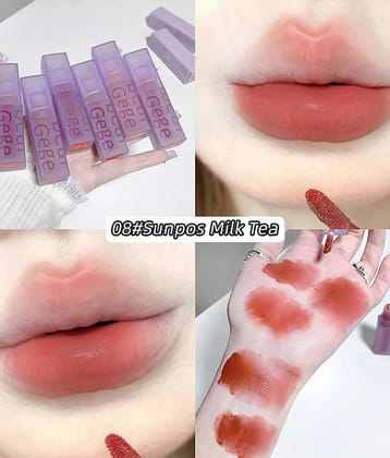DAIMANPU Apple Red Matte Lipstick 12