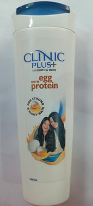 Clinic plus+ strength & shine egg with protein 355 ml