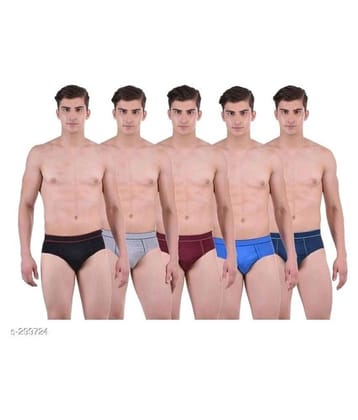 kaseera Multi Brief Pack of 5 - L