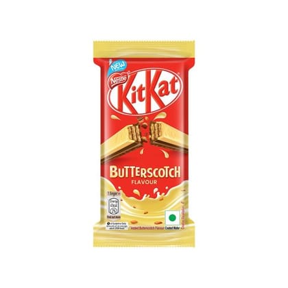 Nestle KitKat Chocolate Coated 3 Finger Wafer Chocolate Butterscotch Flavor