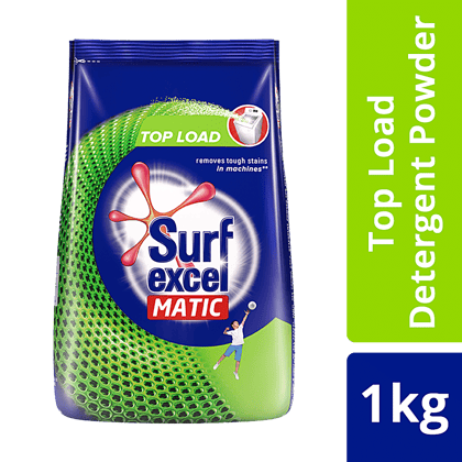 Surf Excel Matic Top Load Detergent Powder, 1 Kg