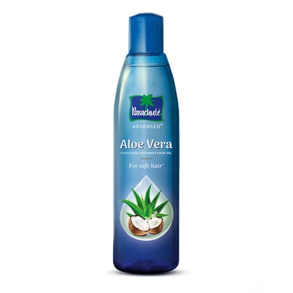 Parachute Advanced Aloe Vera Enriched Coconut Hair Oil For Soft, Strong Hair, 150Ml