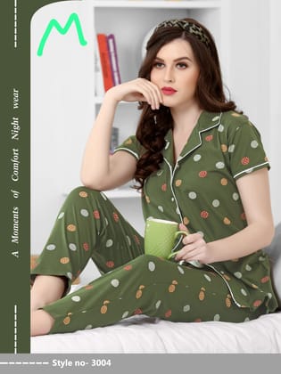 Natraj collection night ware for Women M
