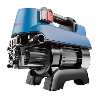 Dongcheng High Pressure Car Washer DQW5.5/7 | 1200-watt Power | Max 220 Bar | 1200 RPM Speed | 5.5 L/Min Water Flow | All Premium Accessories Included