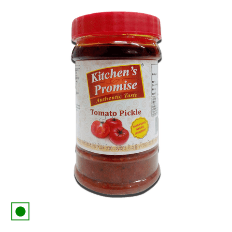 Kitchen's Promise Pickle Tomato With Garlic, 300 gm Jar