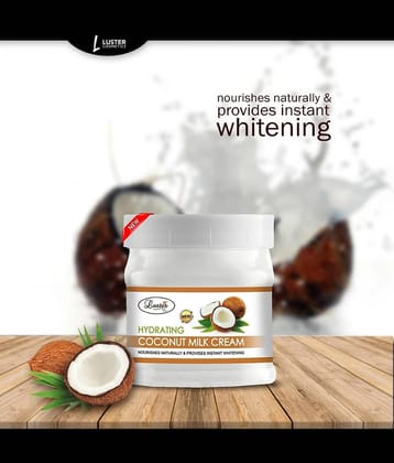 Luster Hydrating Coconut Milk Facial Massage Cream