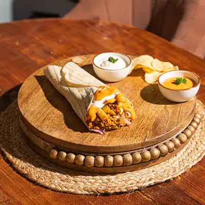 Super Veggie Kebab Wrap