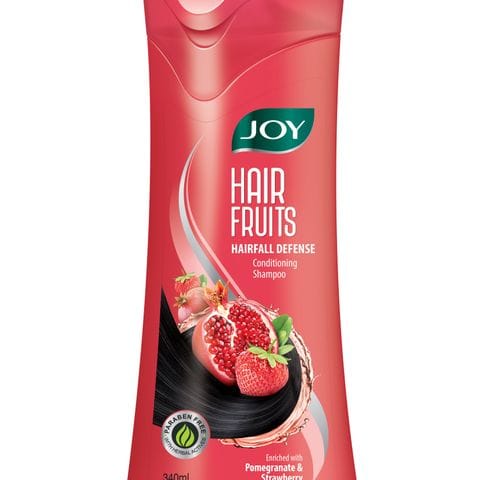 Joy Hair Fruits Hair Fall Defense Conditioning Shampoo, 340 ml Bottle