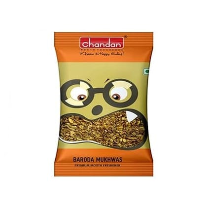 Chandan Mouth Freshener Baroda Mukhwas | Contains Saunf | Watermelon Seeds and Nuts | 3.52oz / 100gm
