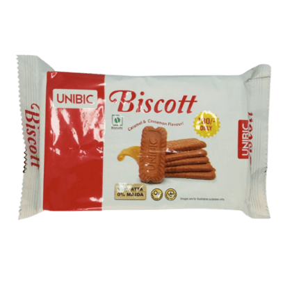 Unibic Biscott Caramel And Cinnamon Flavour 120G