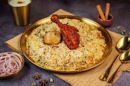 Chicken Tangri Biryani