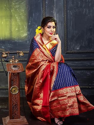 Woven Design Zari Banarasi Saree