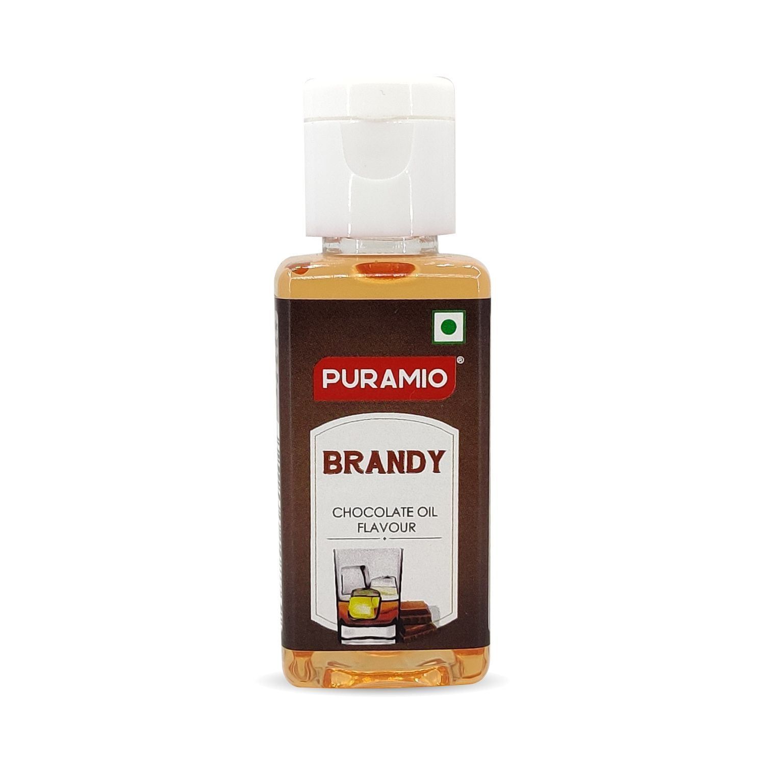 Puramio Chocolate Oil Flavour - Brandy, 50 ml