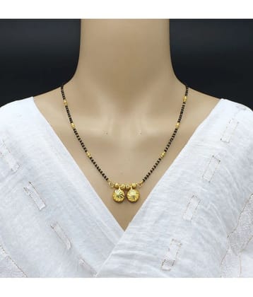Soni jewellery Golden Mangalsutra ( Pack of 1 ) - Golden