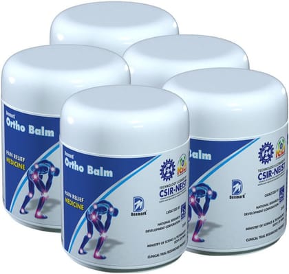DEEMARK Ortho pain relief Balm Pack of 5 Balm (5 x 50 g)