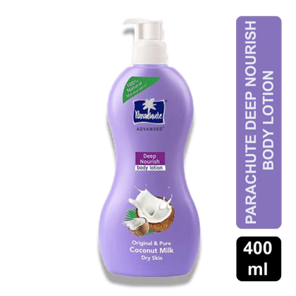 Parachute Advansed Deep Nourish Body Lotion, 400 ml Bottle