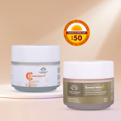 Vitamin C Sunscreen | Salicylic Acid Sunscreen | SPF 50 Matte | Pack of 2 X 100gm