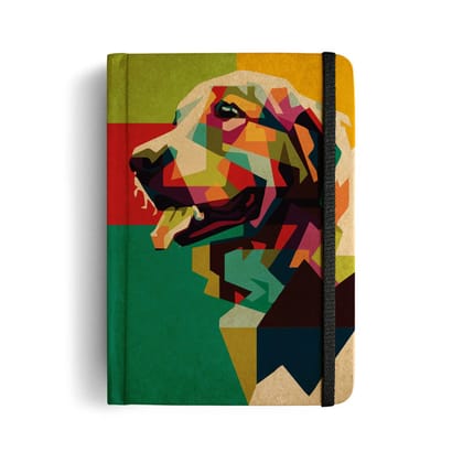 Mooch Hardcover Unruled Diaries A6 Retriever-BUFF CARTRIDGE