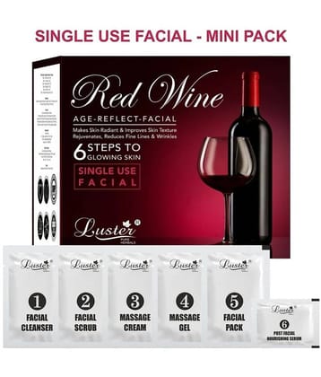 Luster - Natural Glow Facial Kit For Combination Skin ( Pack of 1 )
