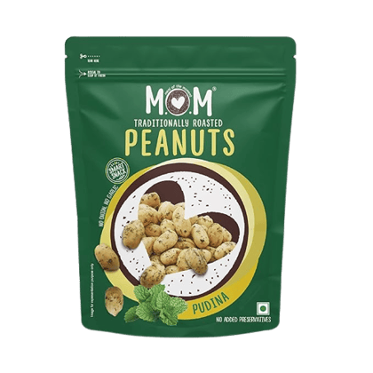 MOM Traditionally Roasted Peanuts - Pudina Flavour