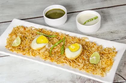 Delhi Special Egg Biryani