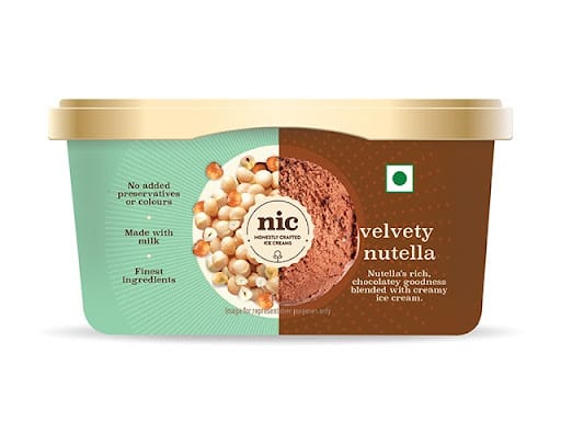 Velvety Nutella Ice-cream 500 ml