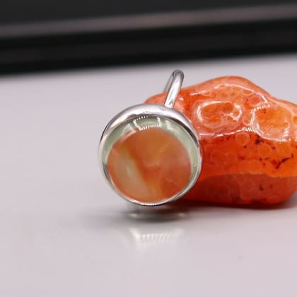 Amazing engagement anniversary gifting unisex gifting stone ring band sr140