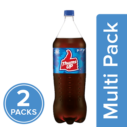 Thums Up Soft Drink, 2x2 L Multipack