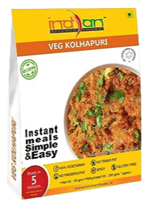 Indian Kitchen Foods Veg. Kolhapuri | Instant Vegetarian Meal