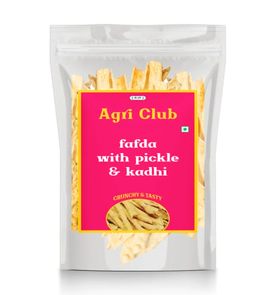 Agri Club Fafda With Pickle & Kadhi, 250 gm