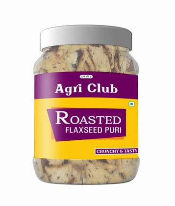 Agri Club Roasted Flaxseed Puri, 350 gm