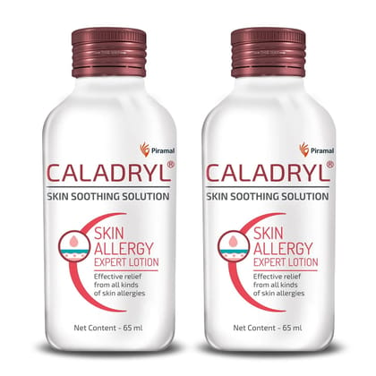 Caladryl Skin Allergy Expert Lotion (65ml/125ml) 65 ml Pack of 2