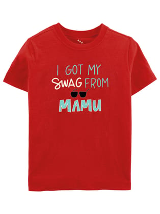 Swag From Mamu - Tee-1-2 years / Red / Yes