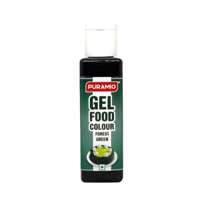 Puramio Gel Food Colour - Forest Green, 30 gm