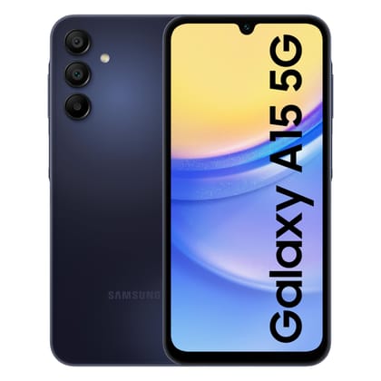 Samsung Galaxy A15 5G (Blue Black, 6GB, 128GB Storage) Karmalife