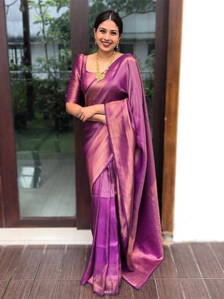Woven Design Zari Saree