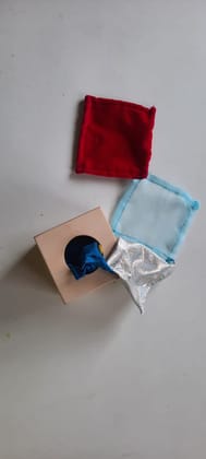 Sensory Tissue Box | Comes with different texture cloth pattern , 7 texture included