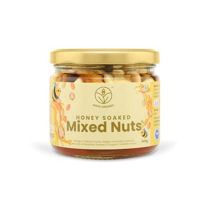 Shiva Organic’s Mixed Nuts Soaked in Organic Honey-400g