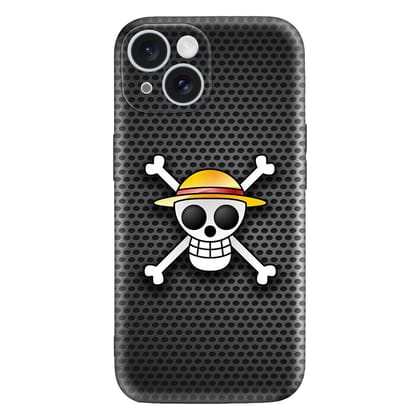 Luffy's Pirate Flag Embossed Mobile Cover