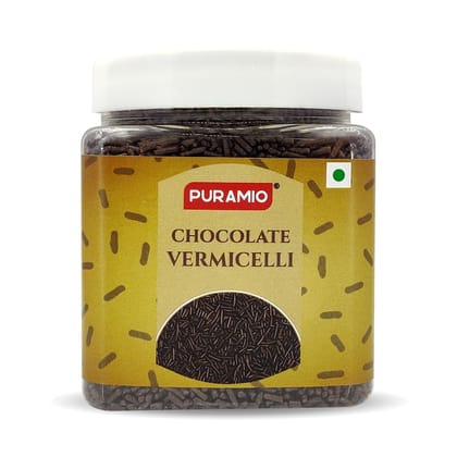Puramio Chocolate Vermicelli, 300 gm