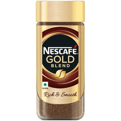 Nescafe Gold Blend Instant Coffee Powder  Arabica  Robusta Beans 95 g Jar