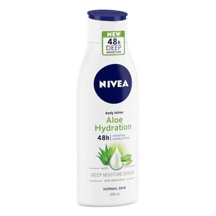Nivea Body Lotion, Aloe Hydration, For Normal Skin, 200 ml