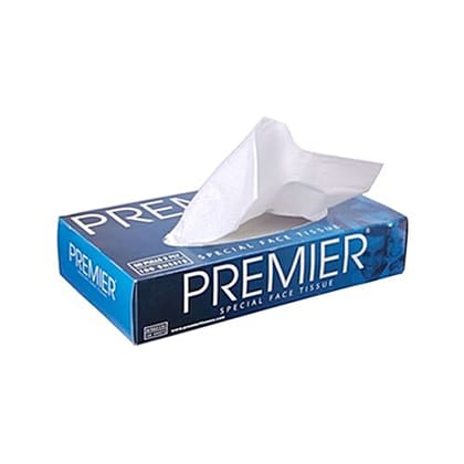 Premier Face Tissue - 2 Ply, 50 Pulls
